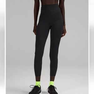 Lululemon Black Base Pace High-Rise Crop 23"